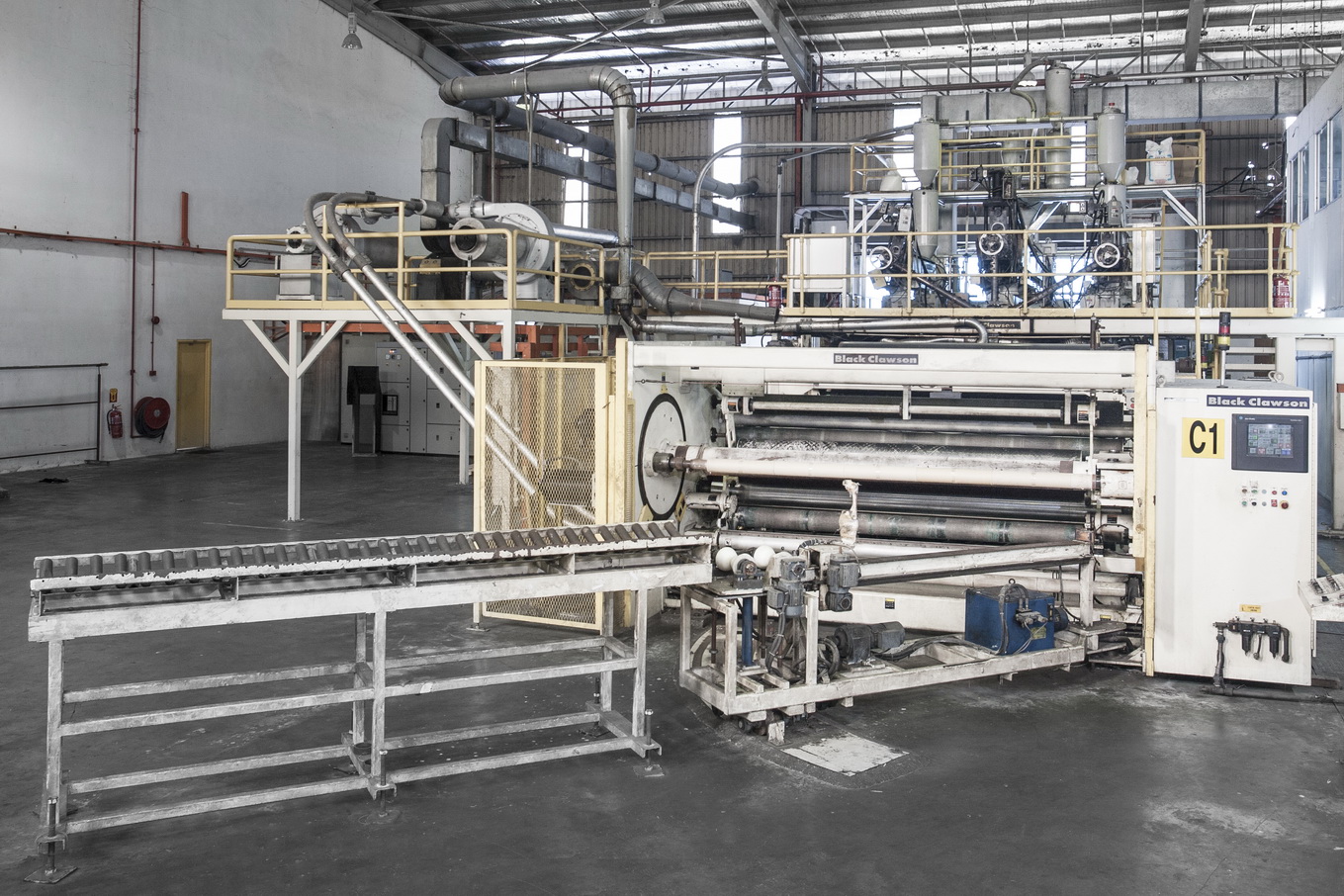Black Clawson stretch film production line